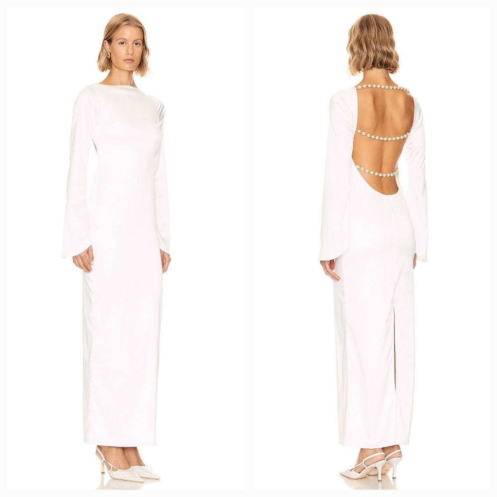 Elegant White Maxi Dress